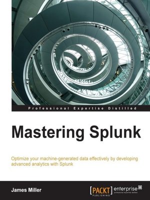 cover image of Mastering Splunk